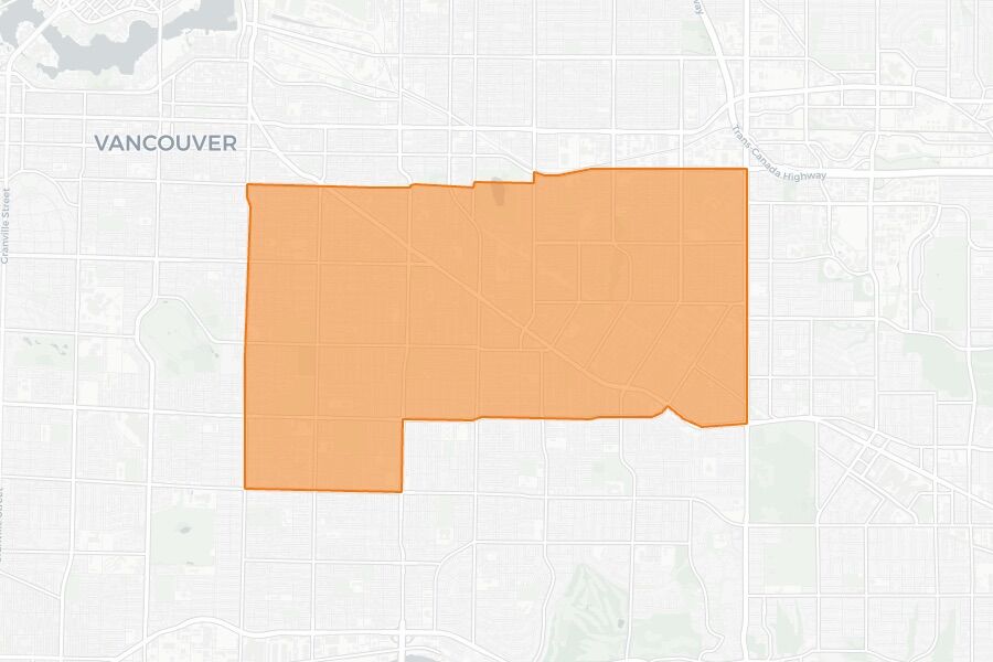 Vancouver Kingsway 2025 federal election riding boundaries map
